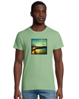 Harmonious - "Underwater Flight" T-shirt apple green 4