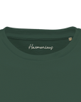 Harmonious - "Underwater Flight" T-shirt Bottle Green 2