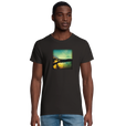 Harmonious - "Underwater Flight" T-shirt Deep Black 4