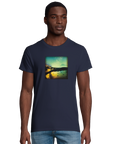 Harmonious - "Underwater Flight" T-shirt French Navy 4