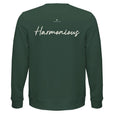 Harmonious - "Underwater Flight" Sweatshirt Bottle Green 2
