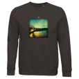 Harmonious - "Underwater Flight" Sweatshirt deep charcoal grey 1