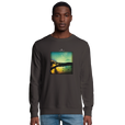 Harmonious - "Underwater Flight" Sweatshirt deep charcoal grey 3