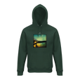 Harmonious - "Underwater Flight" Hoodie Bottle Green 1
