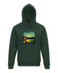 Harmonious - "Underwater Flight" Hoodie Bottle Green 1
