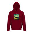 Harmonious - "Underwater Flight" Hoodie Burgundy 1