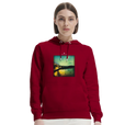 Harmonious - "Underwater Flight" Hoodie Burgundy 5