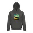 Harmonious - "Underwater Flight" Hoodie charcoal melange 1