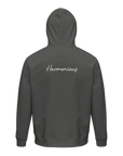 Harmonious - "Underwater Flight" Hoodie charcoal melange 2