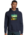 Harmonious - "Underwater Flight" Hoodie French Navy 3