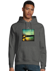 Harmonious - "Underwater Flight" Hoodie Grey Melange 3