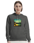 Harmonious - "Underwater Flight" Hoodie Grey Melange 5