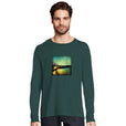 Harmonious - "Underwater Flight" Long sleeve green empire 3