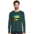 Harmonious - "Underwater Flight" Long sleeve green empire 3