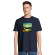 Harmonious - "Underwater Flight" T-shirt French Navy 4