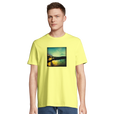 Harmonious - "Underwater Flight" T-shirt Light Yellow 4