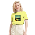 Harmonious - "Underwater Flight" T-shirt Light Yellow 6