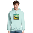 Harmonious - "Underwater Flight" Hoodie arctic blue 3