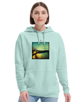 Harmonious - "Underwater Flight" Hoodie arctic blue 5