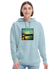 Harmonious - "Underwater Flight" Hoodie creamy blue 5