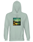 Harmonious - "Underwater Flight" Hoodie creamy green 1