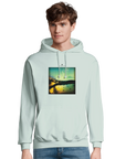 Harmonious - "Underwater Flight" Hoodie creamy green 3