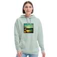 Harmonious - "Underwater Flight" Hoodie creamy green 5
