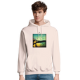Harmonious - "Underwater Flight" Hoodie creamy pink 3