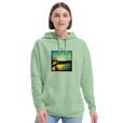 Harmonious - "Underwater Flight" Hoodie frozen green 5