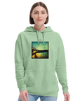 Harmonious - "Underwater Flight" Hoodie frozen green 5