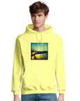 Harmonious - "Underwater Flight" Hoodie Light Yellow 3