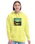 Harmonious - "Underwater Flight" Hoodie Light Yellow 5