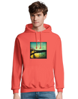 Harmonious - "Underwater Flight" Hoodie pop orange 3