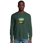 Harmonious - "Underwater Flight" Sweatshirt Bottle Green XS 3