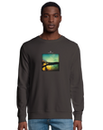 Harmonious - "Underwater Flight" Sweatshirt deep charcoal grey XS 30