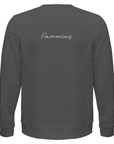 Harmonious - "Underwater Flight" Sweatshirt Grey Melange XS 17