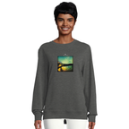 Harmonious - "Underwater Flight" Sweatshirt Grey Melange XS 5