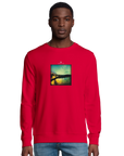 Harmonious - "Underwater Flight" Sweatshirt Red XS 24