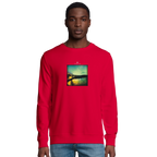 Harmonious - "Underwater Flight" Sweatshirt Red XS 3
