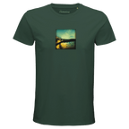 Harmonious - "Underwater Flight" T-shirt Bottle Green XS 3