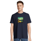 Harmonious - "Underwater Flight" T-shirt French Navy XS 4