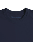 Harmonious - "Underwater Flight" T-shirt French Navy XS 18