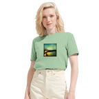 Harmonious - "Underwater Flight" T-shirt frozen green XS 6