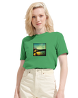 Harmonious - "Underwater Flight" T-shirt spring green XS 58