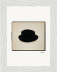 Hat On Framed print 13x18 cm / 5x7″ White frame 6