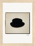 Hat On Framed print 13x18 cm / 5x7″ Wood frame 16