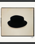Hat On Framed print 30x30 cm / 12x12″ Black frame 40