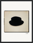 Hat On Framed print 30x40 cm / 12x16″ Black frame 41