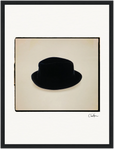 Hat On Framed print 30x40 cm / 12x16″ Black frame 41