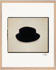 Hat On Framed print 40x50 cm / 16x20″ Wood frame 22